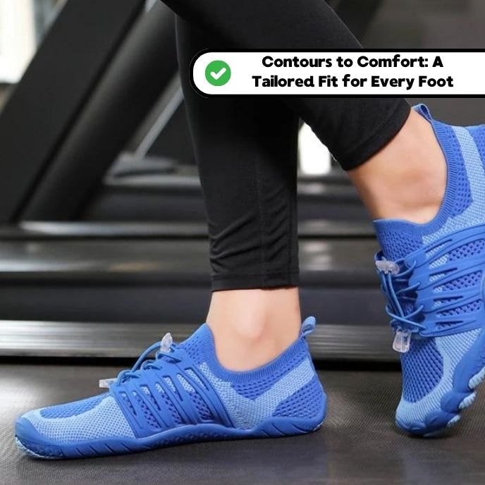 Rutschfeste Barfuß-Orthopädieschuhe für alle Umgebungen - Blau