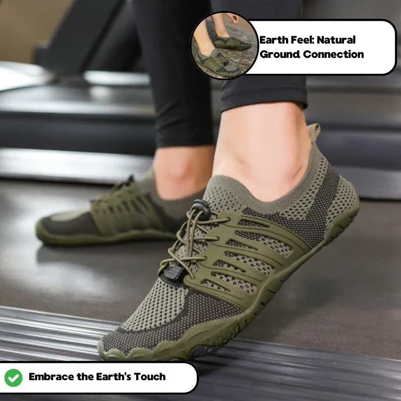 Rutschfeste Barfuß-Orthopädieschuhe für alle Umgebungen - Grün