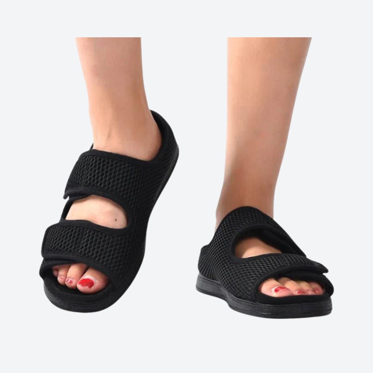 Verstellbare bequeme Ödem-Sandale für Damen