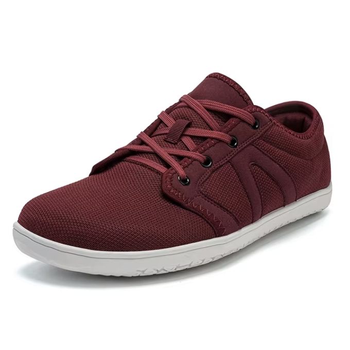 Casual Prime rutschfeste Barfuß-Orthopädieschuhe - Rot