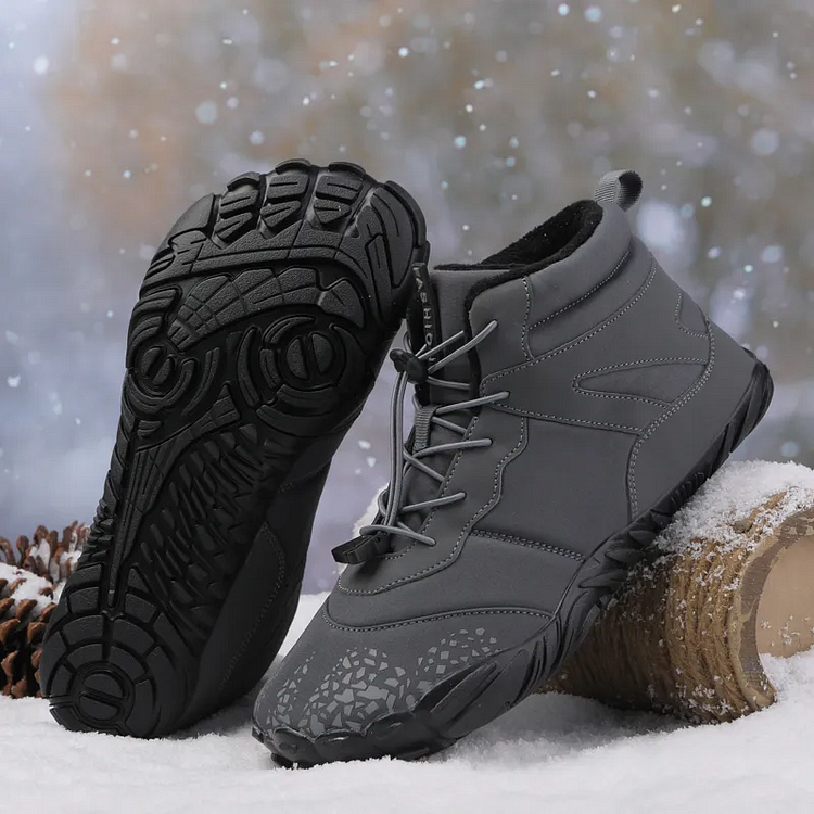 Winter Barfußschuhe Outdoor Warme und wasserdichte Schneestiefel