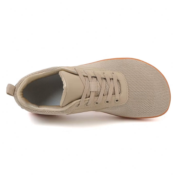 Bequeme Barfuß-Orthopädieschuhe mit rutschfester Sohle – Beige