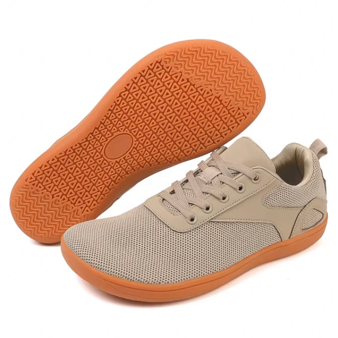 Bequeme Barfuß-Orthopädieschuhe mit rutschfester Sohle – Beige