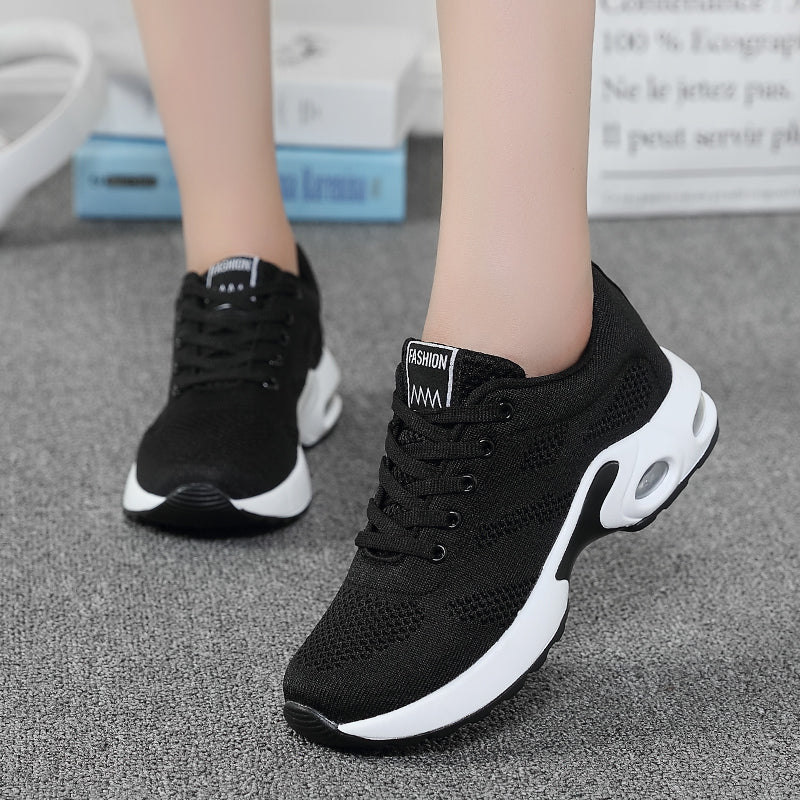 Cushion Go Orthopädische Laufschuhe - Schwarz