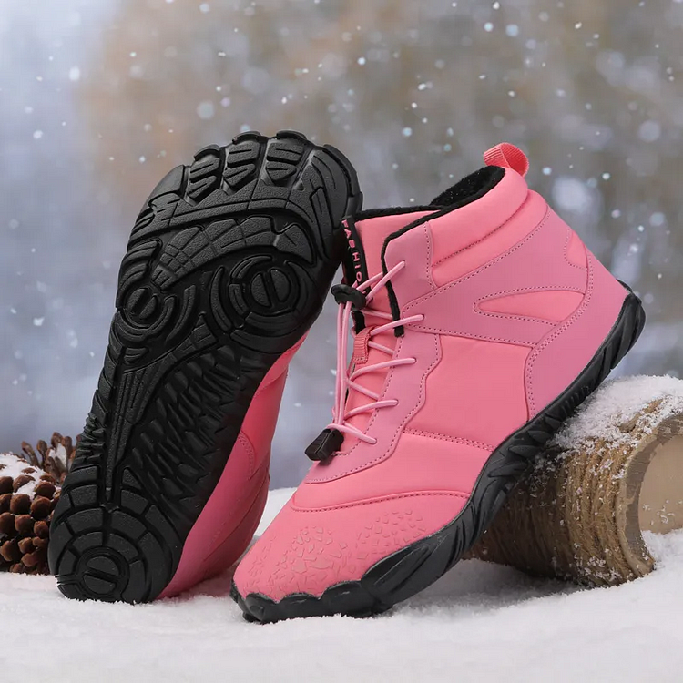 Winter Barfußschuhe Outdoor Warme und wasserdichte Schneestiefel