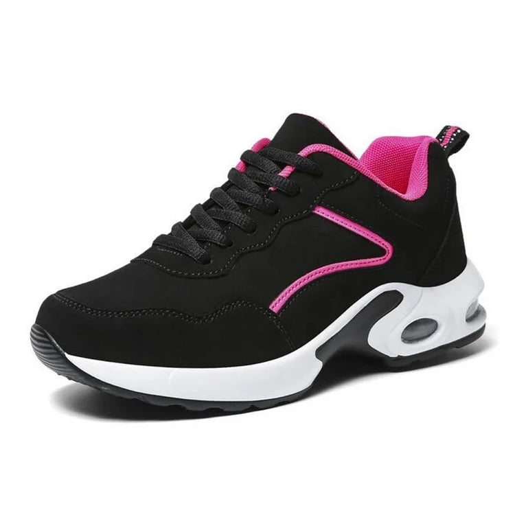 Orthopädische Keil-Sneakers für Damen schlagfeste stilvolle Freizeitschuhe