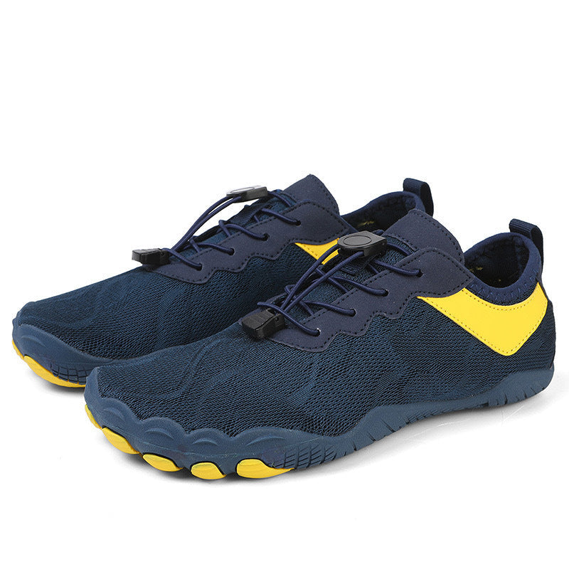 Rutschfeste Barfuß-Orthopädieschuhe - Blau
