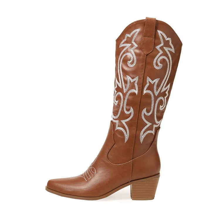 Weitermachen mit Cowboystiefeln