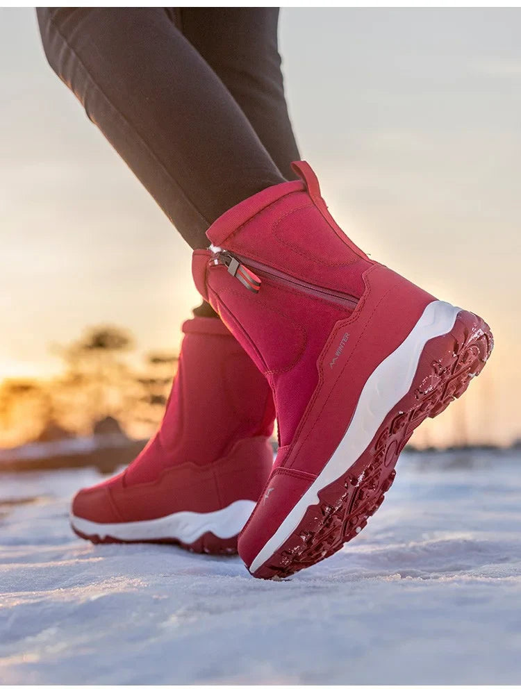 Winterstiefel für Damen & Herren – Mit praktischem Reißverschluss an der Seite