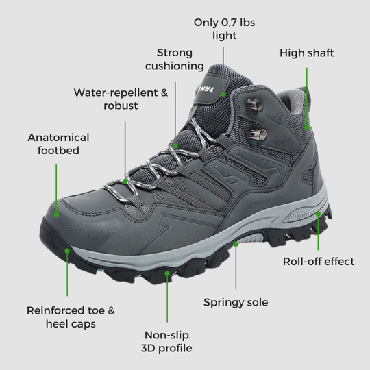 Outdoor-Komfortschuhe – Orthopädisch & stoßdämpfend