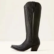 Bestickte Westernstiefel mit Blockabsatz und niedrigem Absatz