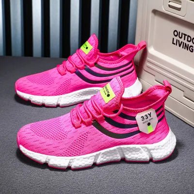 BreezeStep Vulkanisierte Sneakers – Unisex Slip-On Mesh-Wander- und Laufschuhe