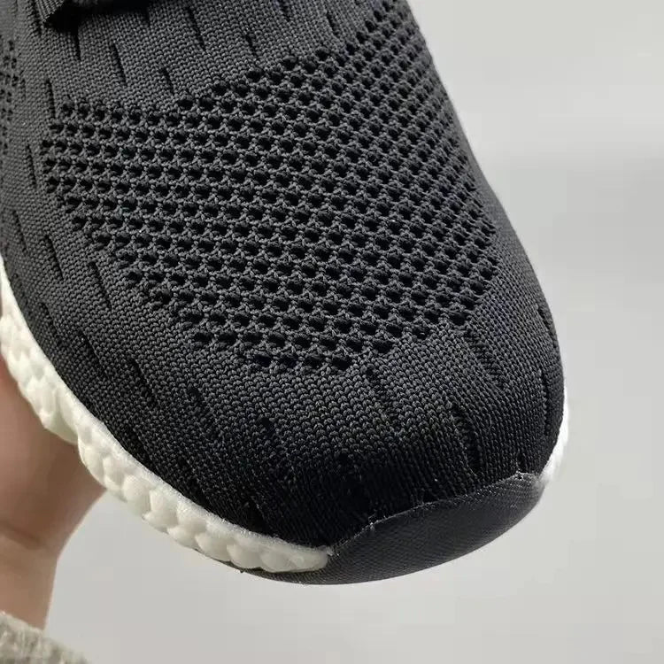 BreezeStep Vulkanisierte Sneakers – Unisex Slip-On Mesh-Wander- und Laufschuhe