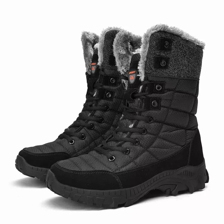 Fellgefütterte Winterstiefel für Herren – Wadenhoch