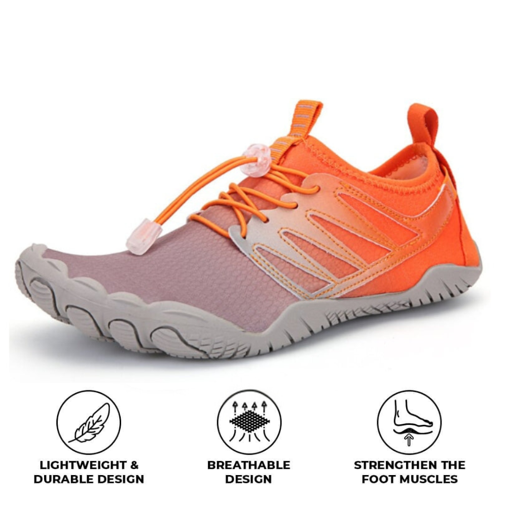 Barfuß-Orthopädie Schuhe - Orange