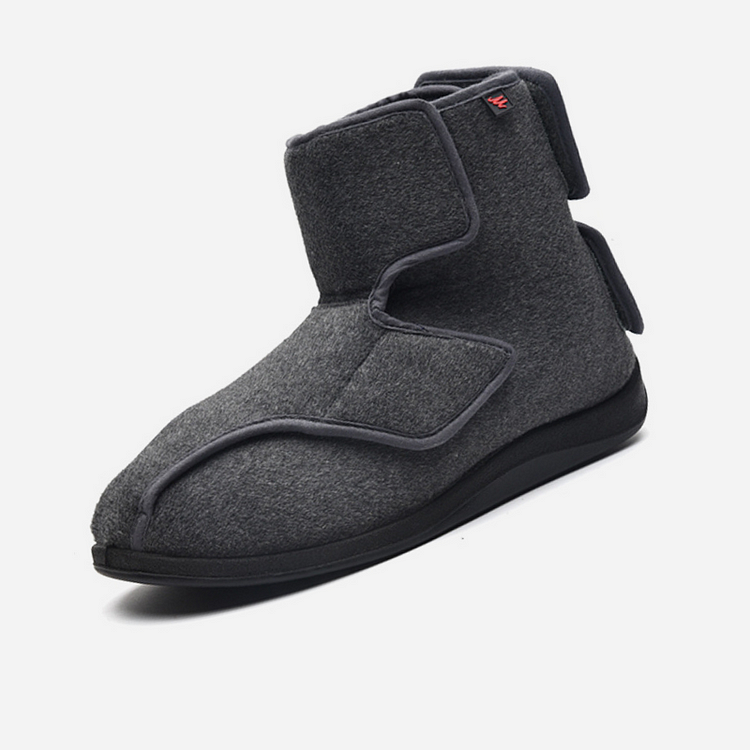 Orthopädische warme verstellbare extra breite Stiefel