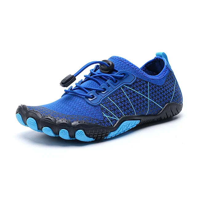 Bequeme Barfuß-Orthopädieschuhe - Dunkelblau