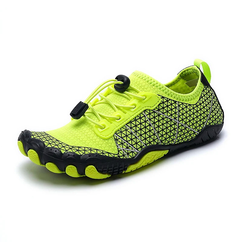 Bequeme orthopädische Barfußschuhe - Gelb