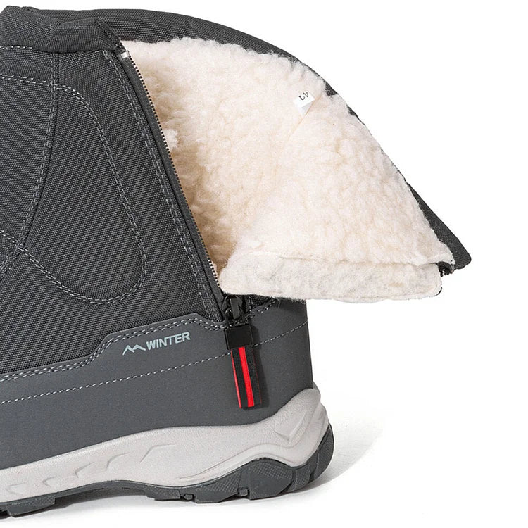 Winterstiefel für Damen & Herren – Mit praktischem Reißverschluss an der Seite