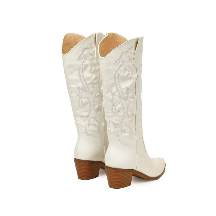Weitermachen mit Cowboystiefeln