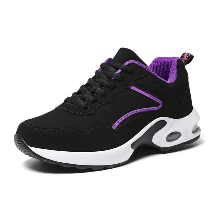 Orthopädische Keil-Sneakers für Damen schlagfeste stilvolle Freizeitschuhe