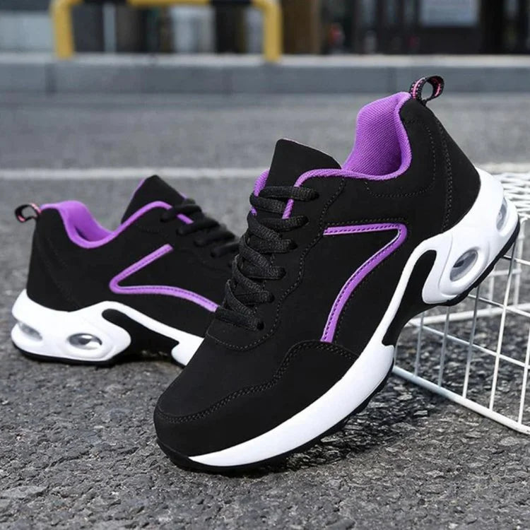 Orthopädische Keil-Sneakers für Damen schlagfeste stilvolle Freizeitschuhe