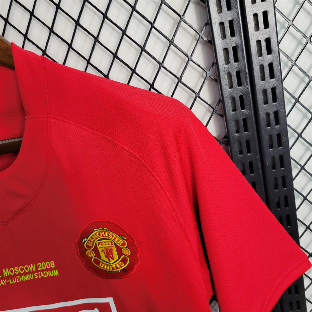 Man. United Home Shirt 2007/08 UCL Final