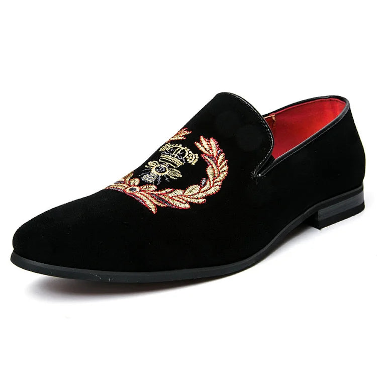 Premium-Loafer mit Stickerei