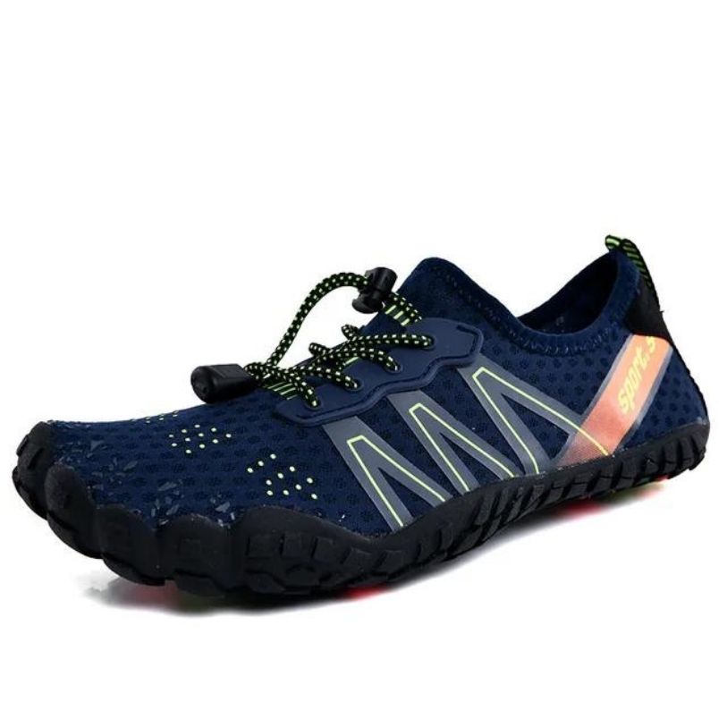 Bequeme Barfuß Einlegesohlen Schuhe - Dunkelblau