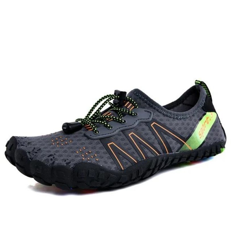 Bequeme orthopädische Barfußschuhe - Grau
