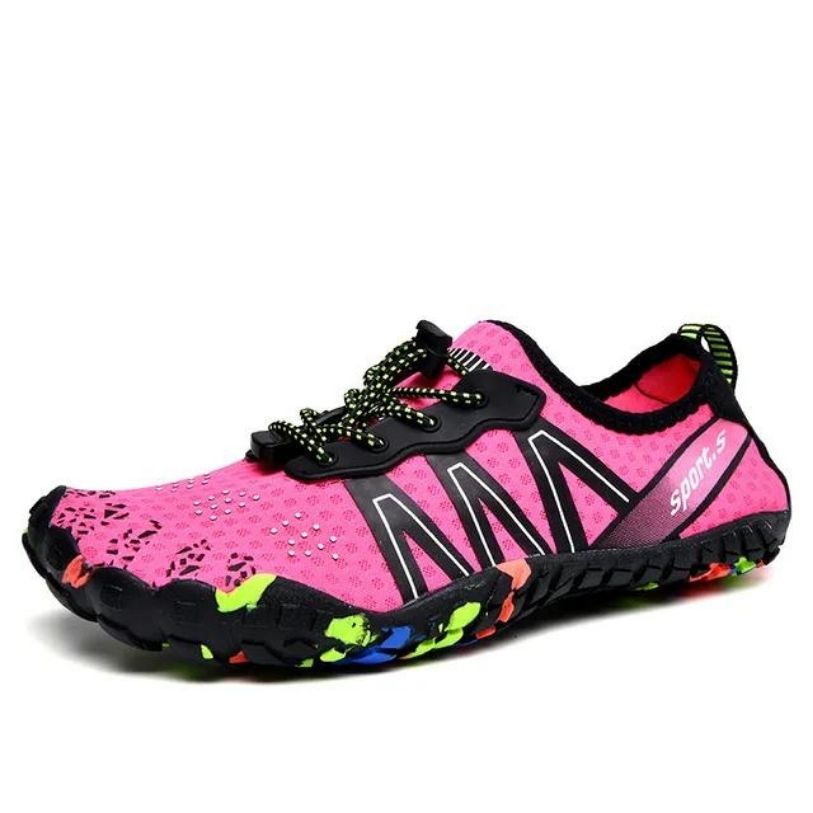 Bequeme orthopädische Barfußschuhe - Pink
