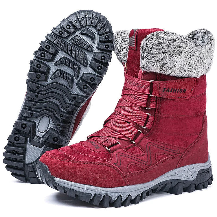 Warme Damen-Schneestiefel für Winter Arbeit und Freizeit