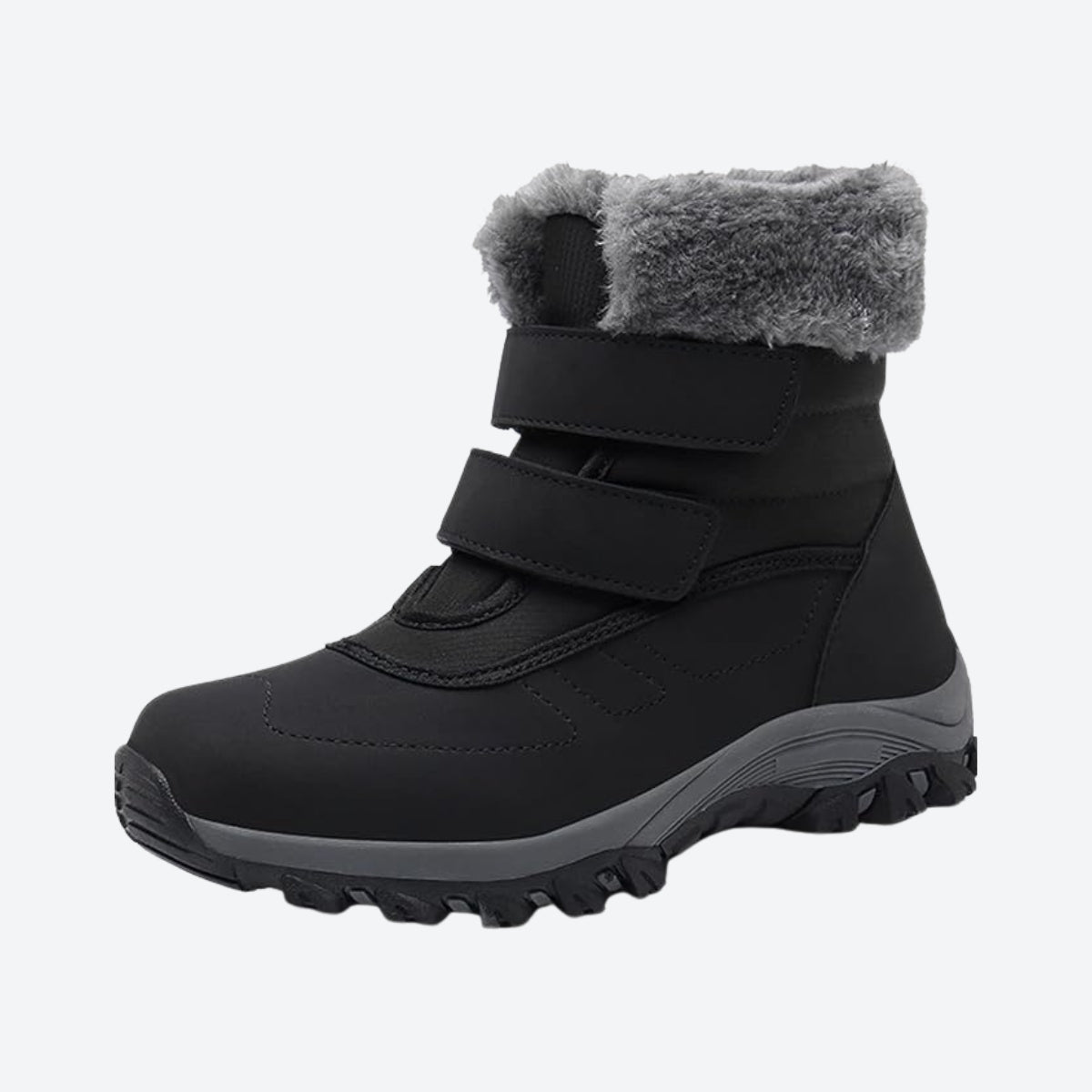 Wasserdichte Outdoor-Wanderstiefel für Damen mit Plüschkragen