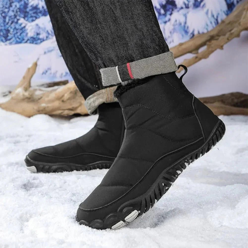 Warme schlichte Schneestiefel für Damen und Herren