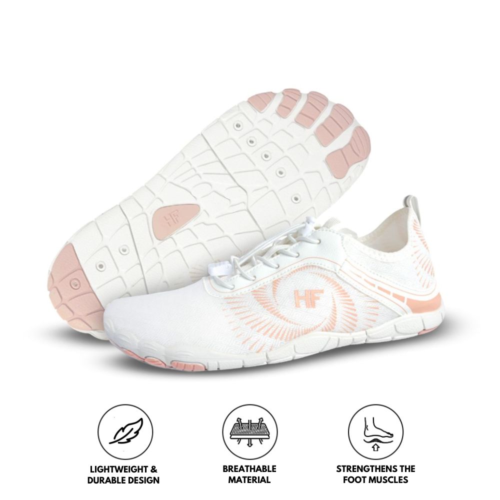 Barfuß-Wanderschuhe - Weiß