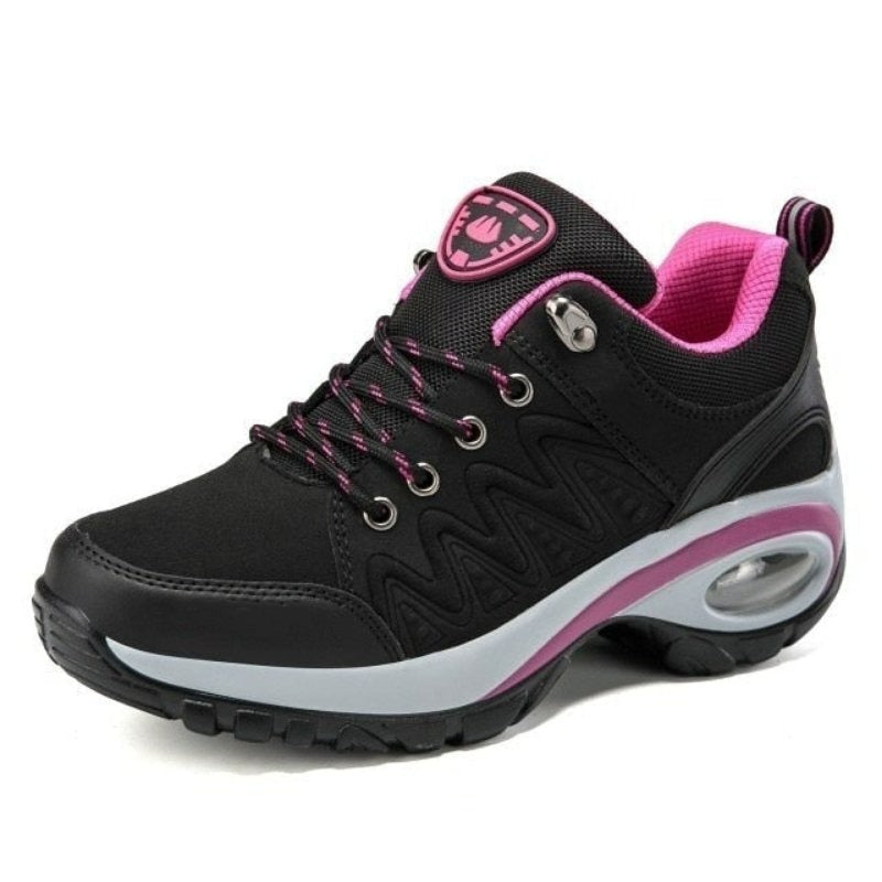 Orthopädische Wanderschuhe - Schwarz Rosa