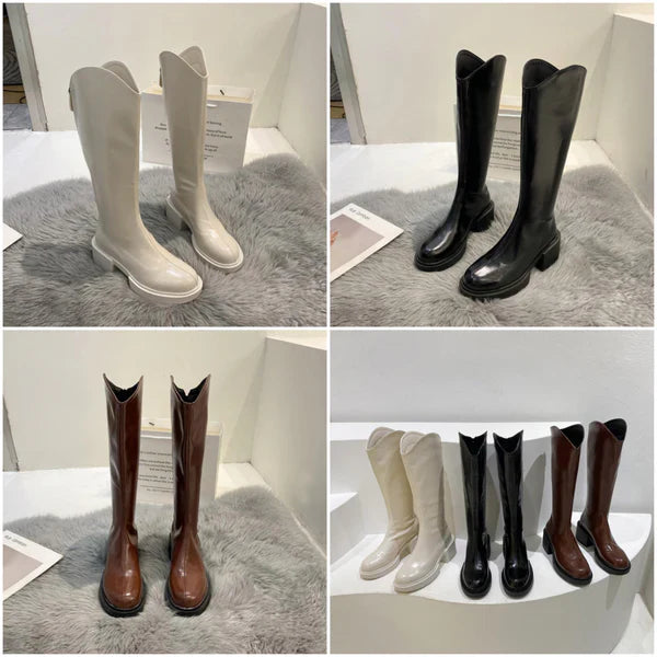 Damen Stiefel für kalte Tage – Orthopädische Stiefel mit Fleecefütterung