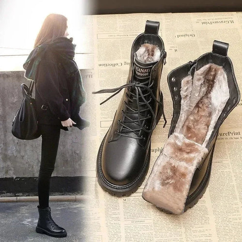Winterschuhe für Komfort und Stil | Orthopädische Stiefeletten für kalte Tage
