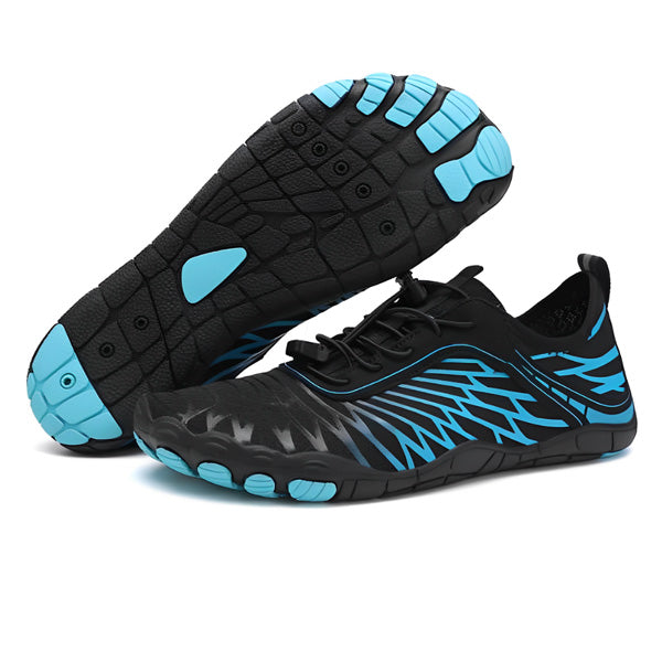Orthopädische Barfußschuhe mit rutschfester Sohle – Blau