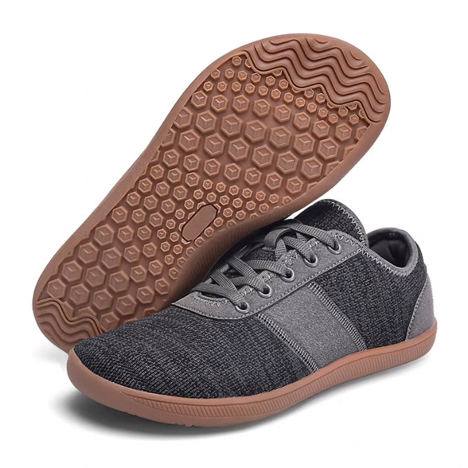 Rutschfeste Komfort-Barfußschuhe – Grau