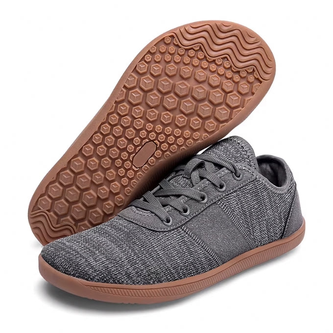 Rutschfeste Barfuß-Orthopädieschuhe - Hellgrau