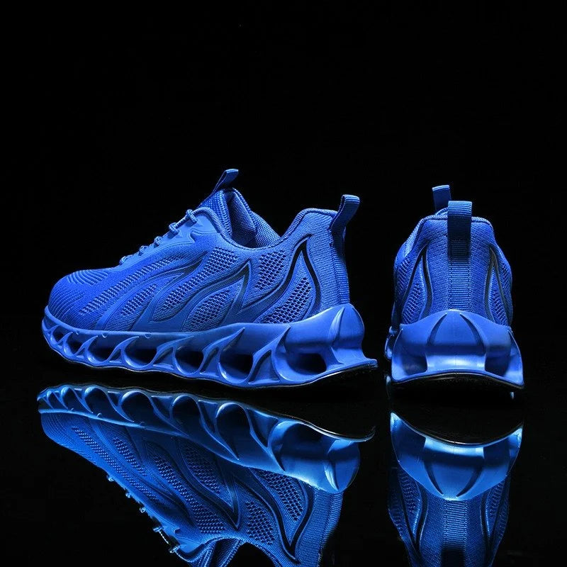 Herren Orthopädische Schuhe Walking Laufschuhe - Blau