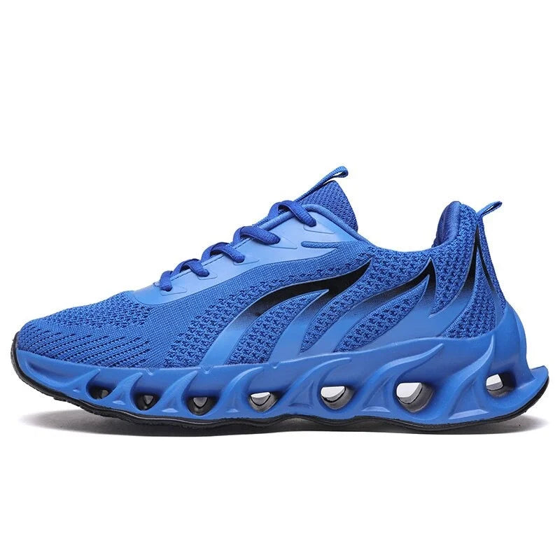 Herren Orthopädische Schuhe Walking Laufschuhe - Blau