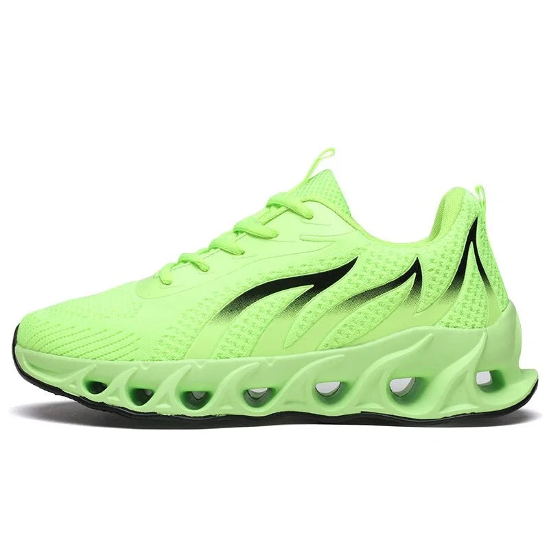 Herren Orthopädische Schuhe Walking Laufschuhe - Grün