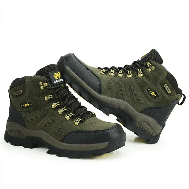 Montana Mountains Herren Wanderschuhe Orthopädische Schuhe - Grün
