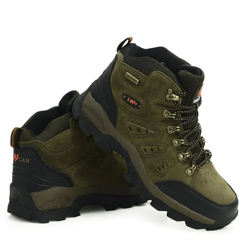Montana Mountains Herren Wanderschuhe Orthopädische Schuhe - Grün