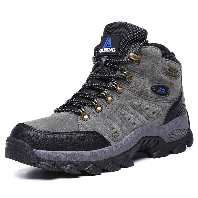 Montana Mountains Herren Wanderschuhe Orthopädische Schuhe - Grau