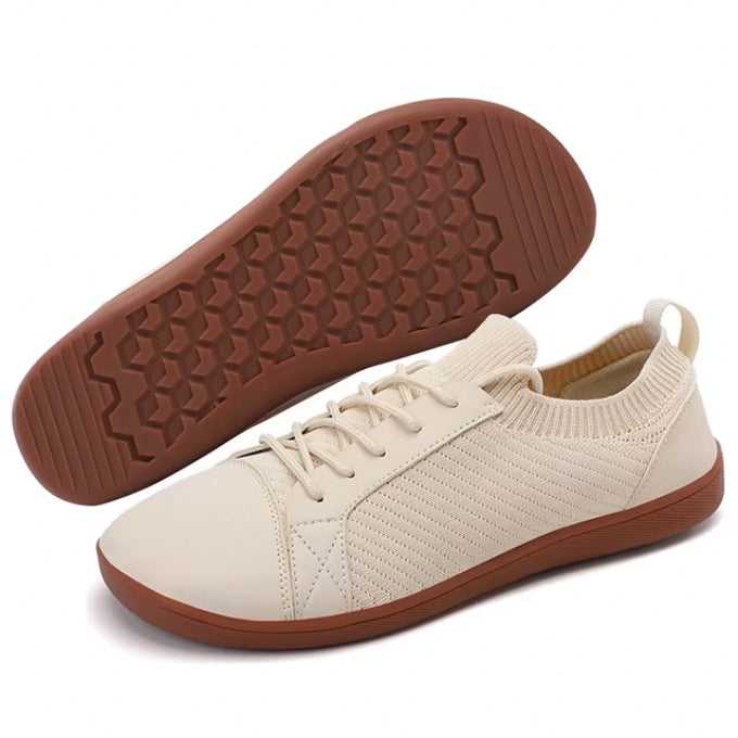 Rutschfeste Barfuß-Orthopädieschuhe - Beige