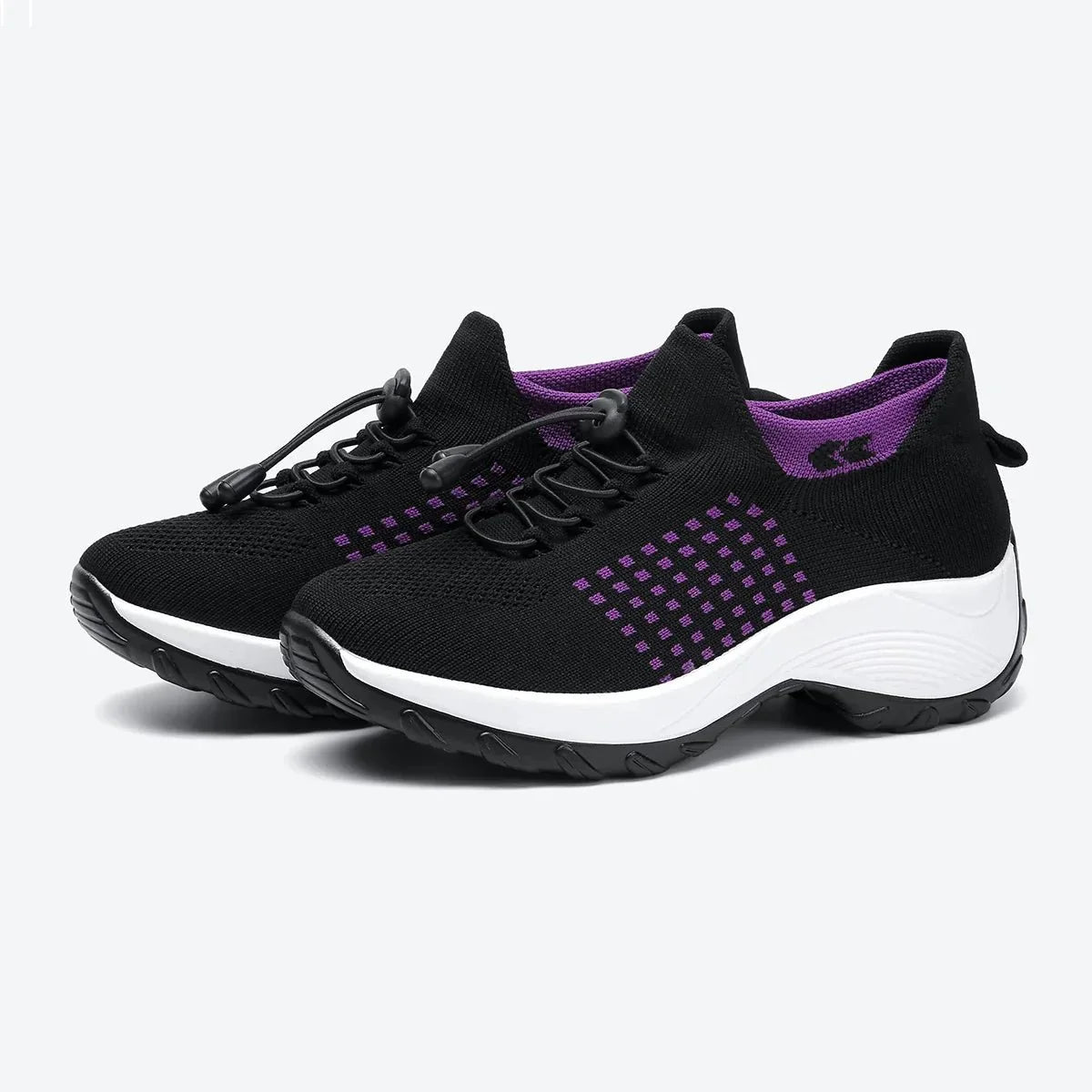 Niedrige Tennisschuhe zum Schnüren mit Luftpolstersohle für mehr Komfort und Halt