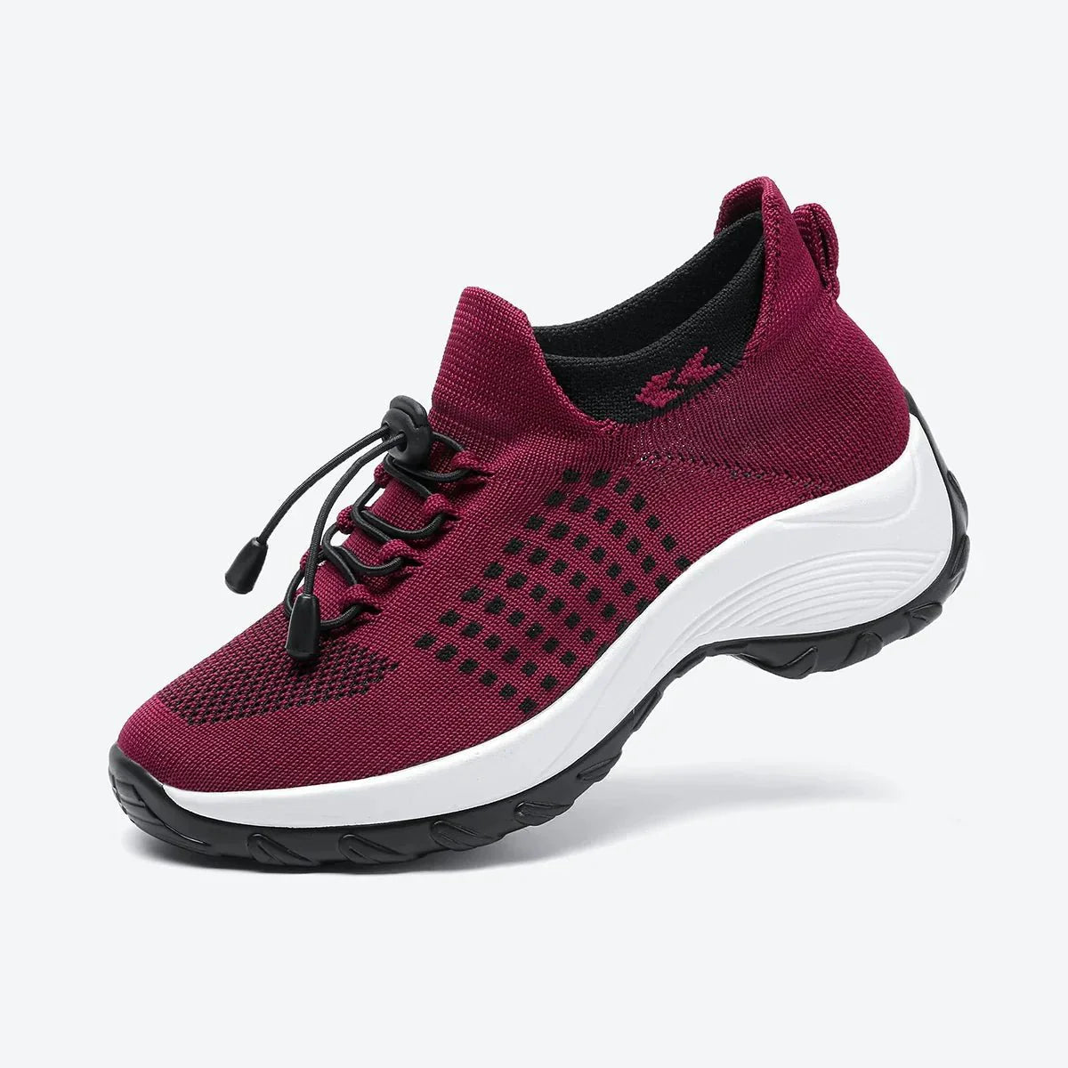 Niedrige Tennisschuhe zum Schnüren mit Luftpolstersohle für mehr Komfort und Halt